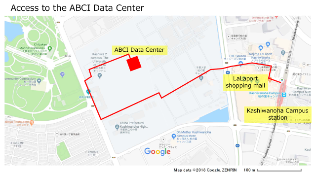 CENTRA3 ABCI map