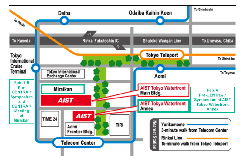 CENTRA7 area access